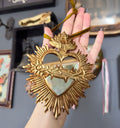 Sacred Heart Crown of Thorns Mirror Ornament