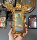 Angel Mirror Tin Ornament